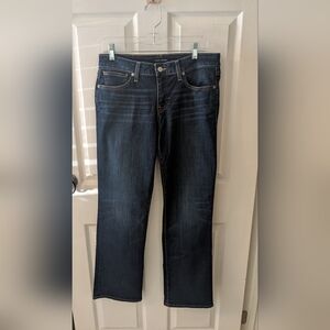 LUCKY BRAND Dark Wash Denim Jeans Size 12